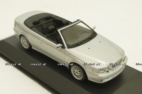 Volvo C70 cabriolet, 1990, silver, Minichamps 1:43