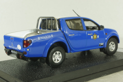 Mitsubishi L200 Macau Police Department 2007, blue, 29344, Vitesse 1:43