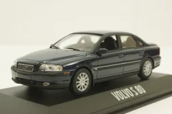 Volvo S80, blue metallic, 433171904, Minichamps 1:43