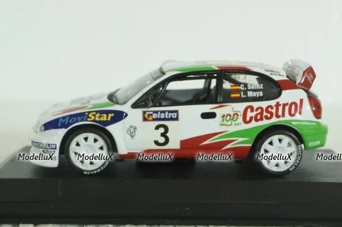 Toyota Corolla WRC, Australia Rally 1999, C.Sainz - L.Moya, Altaya 1:43