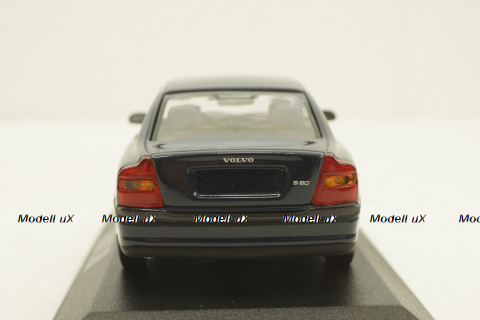 Volvo S80, blue metallic, 433171904, Minichamps 1:43