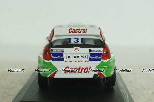 Toyota Corolla WRC, Australia Rally 1999, C.Sainz - L.Moya, Altaya 1:43