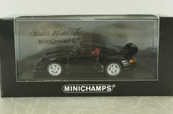 Porsche 911 RS (993) 1995, black, 430065104, Minichamps 1:43