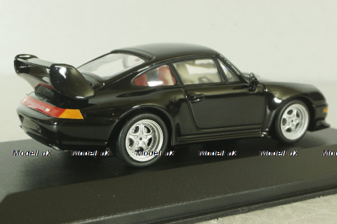 Porsche 911 RS (993) 1995, black, 430065104, Minichamps 1:43