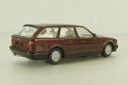 BMW 525i Touring (E34) 1987, dark red, 82229417855, Gama 1:43