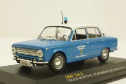 Seat 124D, Policia Municipal, Ayuntamiento de Madrid, 1976, Altaya 1:43