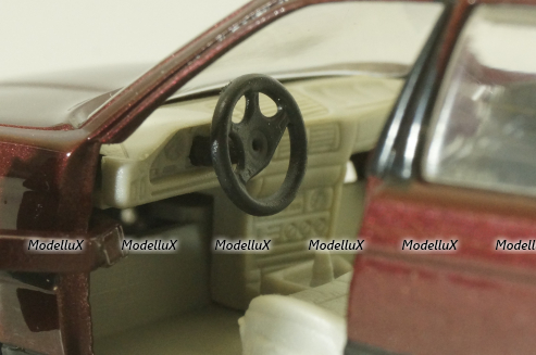 BMW 525i Touring (E34) 1987, dark red, 82229417855, Gama 1:43