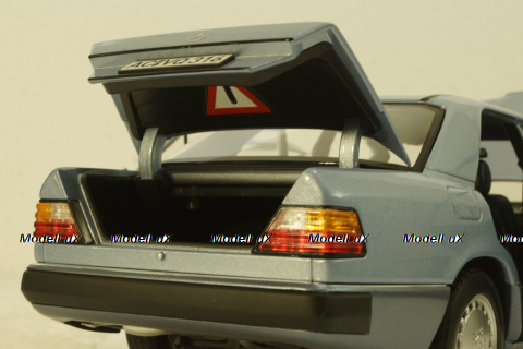 Mercedes 230 E 1990,W124 light blue, 183945, Norev 1:18