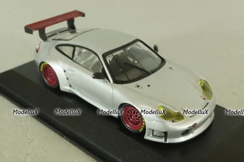 Porsche 911 GT3 RS (996) 2004, silver, Minichamps 1:43