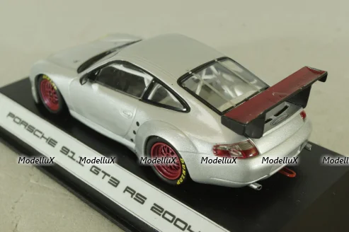 Porsche 911 GT3 RS (996) 2004, silver, Minichamps 1:43