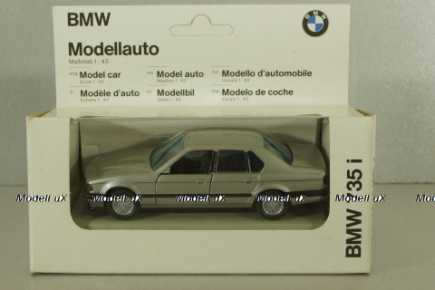 BMW 735i (E32) 1986, silver, 82229417153, Gama 1:43