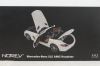 Mercedes SLS AMG Roadster R197 2009, white, 183491, Norev 1:18