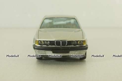 BMW 735i (E32) 1986, silver, 82229417153, Gama 1:43