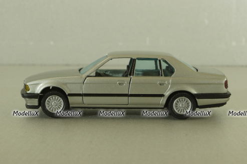 BMW 735i (E32) 1986, silver, 82229417153, Gama 1:43