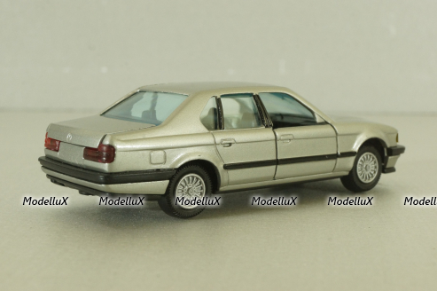 BMW 735i (E32) 1986, silver, 82229417153, Gama 1:43