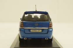Opel Zafira OPC, blue, Minichamps 1:43