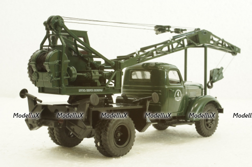 Лаз-690(150) Зис-150 Автокран, арт.102606, Аист 1:43