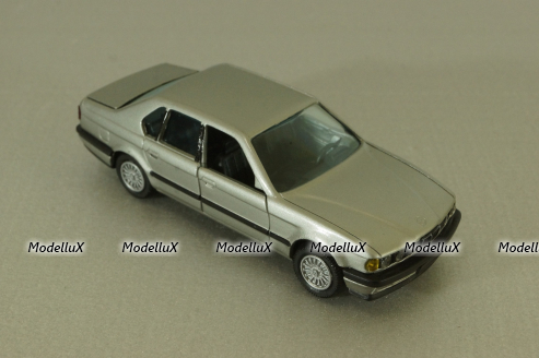 BMW 735i (E32) 1986, silver, 82229417153, Gama 1:43
