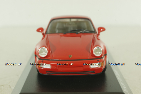 Porsche 911 (964) Turbo 1990, red, 943069106, Maxichamps 1:43