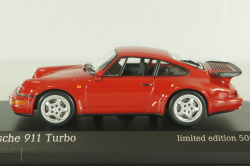 Porsche 911 (964) Turbo 1990, red, 943069106, Maxichamps 1:43