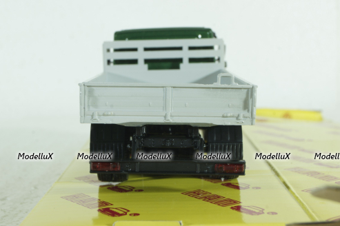 Газон Next C41R13 бортовой зел/сер, Н242, Наш автопром 1:43
