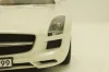 Mercedes SLS AMG Roadster R197 2009, white, 183491, Norev 1:18