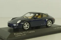 Porsche 911 (997) Carrera 2004, blue, 400063020, Minichamps 1:43