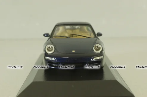 Porsche 911 (997) Carrera 2004, blue, 400063020, Minichamps 1:43