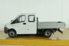 Газель Next А22R23 бортовой бел/сер, Н560, Наш автопром 1:43 уценка!