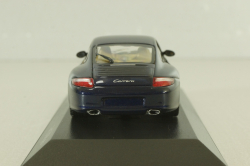 Porsche 911 (997) Carrera 2004, blue, 400063020, Minichamps 1:43