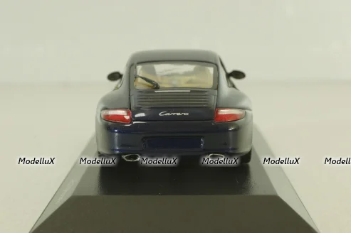 Porsche 911 (997) Carrera 2004, blue, 400063020, Minichamps 1:43