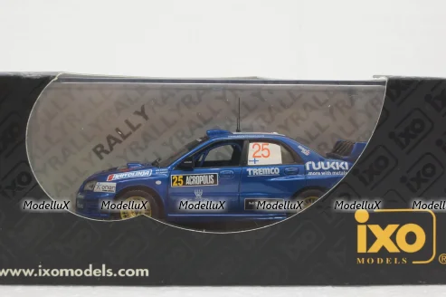 Subaru Impreza #25 Rally Acropolis 2005, K.Sohlberg/T/Hantunen, RAM199, IXO 1:43