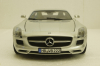 Mercedes SLS AMG Gullwing Coupe (C197) 2009, silver metallic, 183490, Norev 1:18