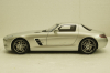 Mercedes SLS AMG Gullwing Coupe (C197) 2009, silver metallic, 183490, Norev 1:18