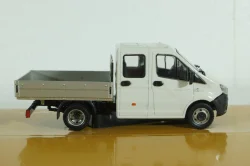 Газель Next А22R23 бортовой бел/сер, Н560, Наш автопром 1:43 уценка!