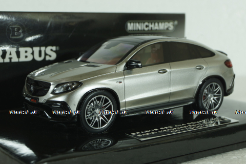 Mercedes GLE 63S COUPE, BRABUS 850  4x4 (C292) 2016, silver, 437034314, Minichamps 1:43