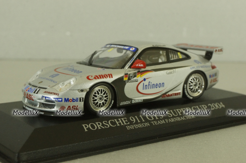 Porsche 911 (996) GT3 Super Cup 2004 team Farnbacher, 400056466, Minichamps 1:43