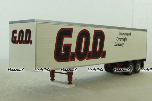 Полуприцеп GOD, American Trucks, France #20, Altaya 1:43