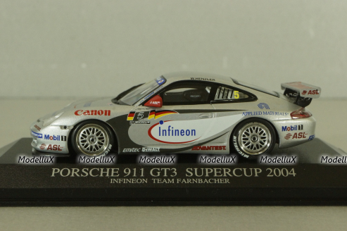 Porsche 911 (996) GT3 Super Cup 2004 team Farnbacher, 400056466, Minichamps 1:43