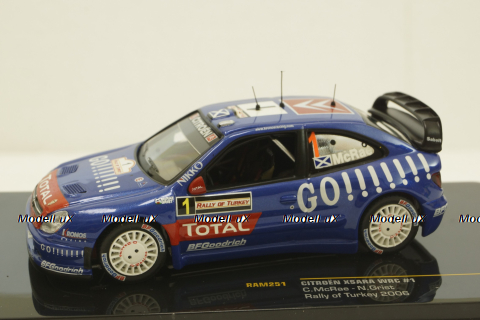 Citroen Xsara WRC #1 Rally of Turkey 2006, RAM251, IXO 1:43