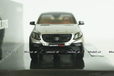 Mercedes GLE 63S COUPE, BRABUS 850  4x4 (C292) 2016, silver, 437034314, Minichamps 1:43