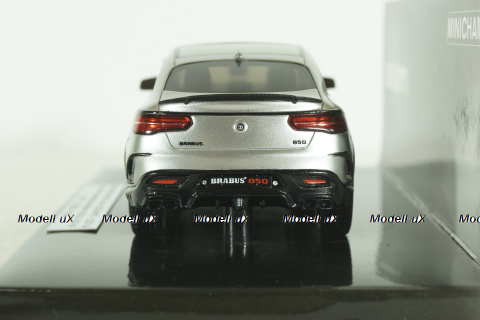 Mercedes GLE 63S COUPE, BRABUS 850  4x4 (C292) 2016, silver, 437034314, Minichamps 1:43