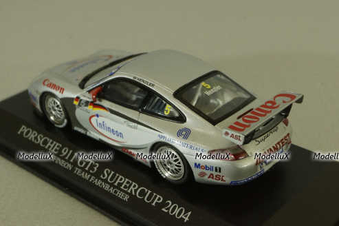 Porsche 911 (996) GT3 Super Cup 2004 team Farnbacher, 400056466, Minichamps 1:43