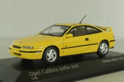 Opel Calibra Turbo 4x4 Baujahr 1989, yellow, 943045724, Maxichamps 1:43
