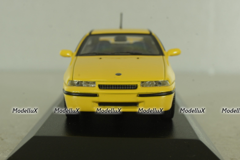 Opel Calibra Turbo 4x4 Baujahr 1989, yellow, 943045724, Maxichamps 1:43