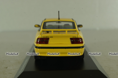Opel Calibra Turbo 4x4 Baujahr 1989, yellow, 943045724, Maxichamps 1:43