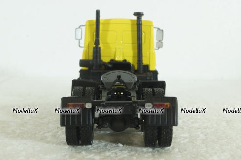 Маз-64224 тягач 1989г, желтый Н799, Наш Автопром 1:43