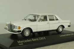 Mercedes 230E (W123) 1982, white, 94032206, Minichamps/Maxichamps 1:43