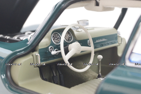 Mercedes 300 SL 1954, green, 183851, Norev 1:18