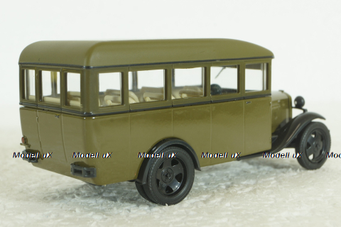 Газ 03-30, зеленый, Наш Автопром 1:43